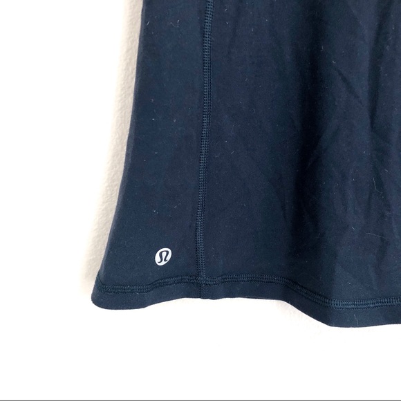 LULULEMON Deep Breath Mesh Racerback Tank Top in Nocturnal Teal Blue - Picture 5 of 7